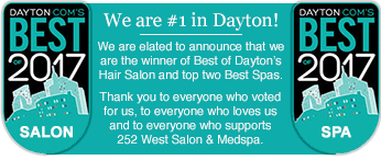 252 West Salon & MedSpa is the winner of Best of Dayton 2017.